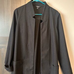 Simply Vera Vera Wang Black Trench Coat